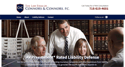 Desktop Screenshot of connorslaw.com