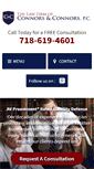 Mobile Screenshot of connorslaw.com